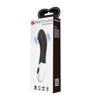PRETTY LOVE - ELEMENTAL VIBRADOR PUNTO G 30 MODOS NEGRO