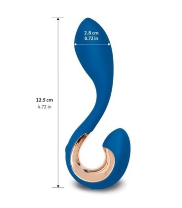 G-VIBE - GPOP 2 VIBRADOR PUNTO G Y P AZUL INDIGO