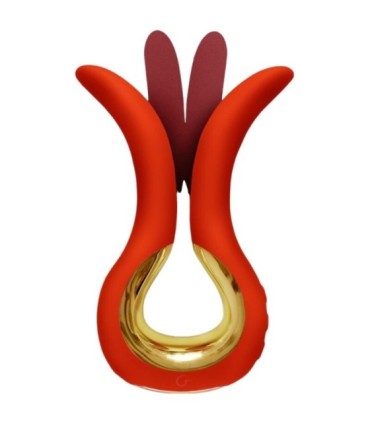 G-VIBE - GVIBE MAXI VIBRADOR CON DOS PUNTAS FLEXIBLES CORAL