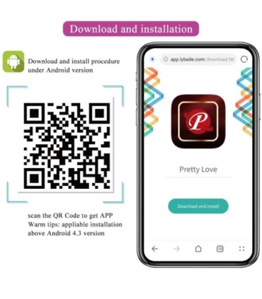 PRETTY LOVE - HECTOR VIBRADOR ELECTROSHOCK APP GRATUITA VIOLETA