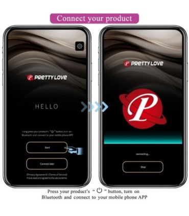 PRETTY LOVE - HECTOR VIBRADOR ELECTROSHOCK APP GRATUITA VIOLETA