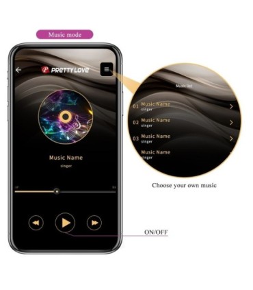 PRETTY LOVE - HECTOR VIBRADOR ELECTROSHOCK APP GRATUITA VIOLETA