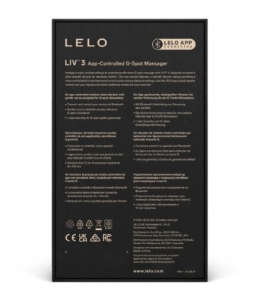 LELO -  LIV™ 3 ESTIMULADOR PUNTO G AZUL