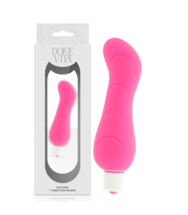 DOLCE VITA - G-SPOT VIBRADOR SILICONA ROSA