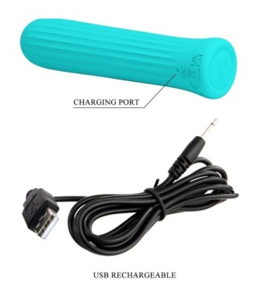 PRETTY LOVE - BLANCHE VIBRADOR ESTIMULADOR AZUL