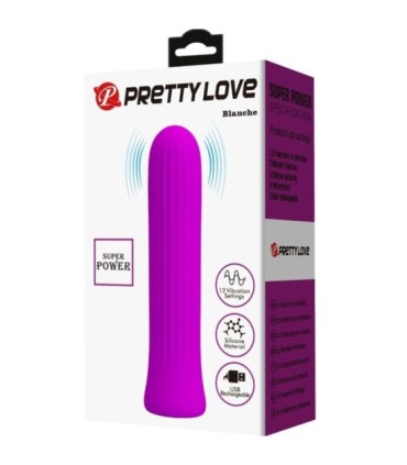 PRETTY LOVE - BLANCHE VIBRADOR ESTIMALADOR ROSA