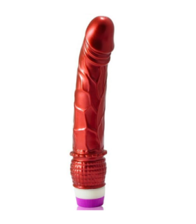 BAILE - VIBRADOR ROJO REALÍSTICO 23 CM