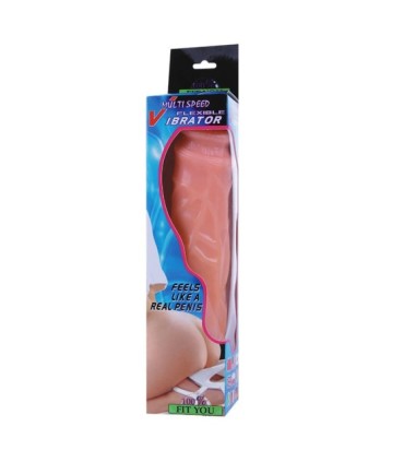 BAILE - WAVES OF PLEASURE REALISTIC VIBRATING 25.5 CM