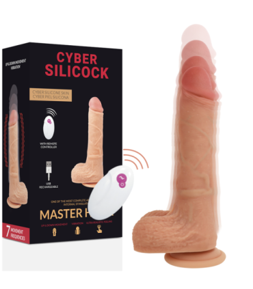 CYBER SILICOCK - REALÍSTICO CONTROL REMOTO MASTER HUCK 20.9 CM -O- 4 CM