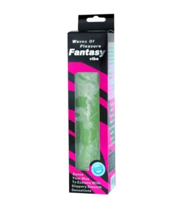 BAILE - WAVES OF PLEASURE VIBRADOR 23 CM VERDE