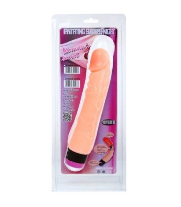 BAILE - VIBRADOR REALÍSTICO FLEXIBLE NATURAL 24 CM