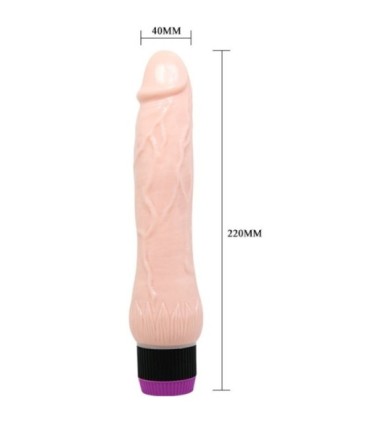BAILE - ADOUR CLUB VIBRADOR REALÍSTICO BASE ANCHA 22 CM