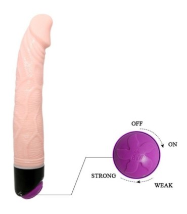 BAILE - ADOUR CLUB VIBRADOR REALÍSTICO 23 CM NATURAL