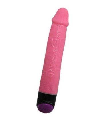 BAILE - COLORFUL SEX VIBRADOR REALÍSTICO ROSA 23 CM