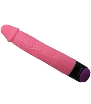BAILE - COLORFUL SEX VIBRADOR REALÍSTICO ROSA 23 CM