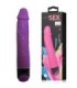 BAILE - COLORFUL SEX VIBRADOR REALÍSTICO LILA 23 CM