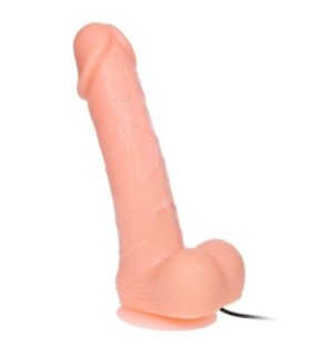 BAILE - DONG DILDO REALÍSTICO VIBRACIÓN Y ROTACIÓN 20 CM
