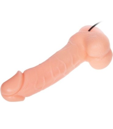 BAILE - DONG DILDO REALÍSTICO VIBRACIÓN Y ROTACIÓN 20 CM