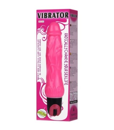 BAILE - VIBRATOR DAAPLY PLEASURE MULTIVELOCIDAD ROSA