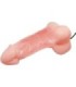 BAILE - VIBRADOR REALÍSTICO BÁRBARA NATURAL 22 CM