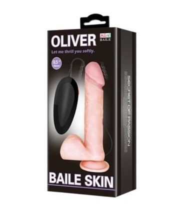 BAILE - OLIVER DILDO REALÍSTICO CON VIBRACIÓN