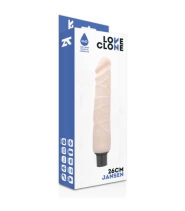 LOVECLONE - JANSEN VIBRADOR REALÍSTICO SELF LUBRICATION 26 CM -O- 4.2 CM