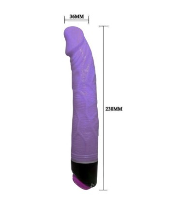 BAILE - ADOUR CLUB VIBRADOR REALÍSTICO 23 CM LILA