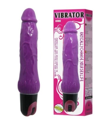 BAILE - VIBRATOR DAAPLY PLEASURE MULTIVELOCIDAD MORADO