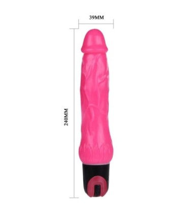BAILE - VIBRATOR DAAPLY PLEASURE MULTIVELOCIDAD MORADO