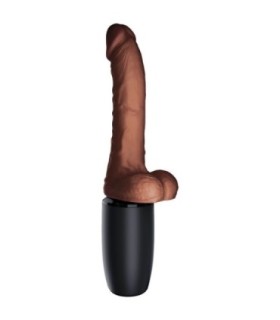 KING COCK - PLUS TRIPLE THREAT MARRÓN