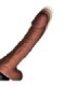 KING COCK - PLUS TRIPLE THREAT MARRÓN