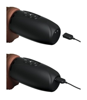 KING COCK - PLUS TRIPLE THREAT MARRÓN