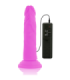 DIVERSIA - DILDO REALÍSTICO FLEXIBLE CON VIBRACIÓN LILA 23 CM -O- 4.3 CM
