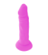 DIVERSIA - DILDO REALÍSTICO FLEXIBLE CON VIBRACIÓN LILA 23 CM -O- 4.3 CM