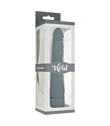 GET REAL - CLASSIC SLIM VIBRADOR NEGRO