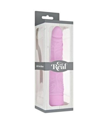 GET REAL - CLASSIC SLIM VIBRADOR ROSA