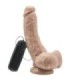 GET REAL - DILDO 20,5 CM CON TESTÍCULOS VIBRADOR NATURAL