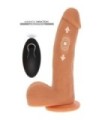GET REAL - DILDO EMPUJE MAGNÉTICO PULSANTE NATURAL