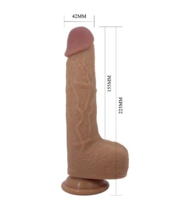 PRETTY LOVE - TOMMY DILDO REALISTA VIBRADOR 22.5 CM
