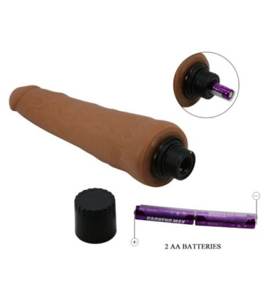 PRETTY LOVE - ALFREDO VIBRADOR REALÍSTICO 21.5 CM -O- 4 CM