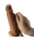 PRETTY LOVE - WALDORF VIBRADOR REALÍSTICO 18 CM -O- 4 CM