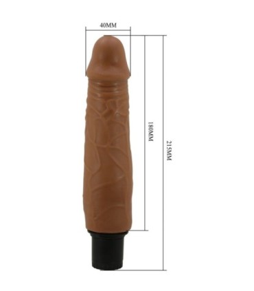 PRETTY LOVE - WALDORF VIBRADOR REALÍSTICO 18 CM -O- 4 CM