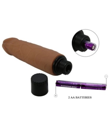 PRETTY LOVE - WALDORF VIBRADOR REALÍSTICO 18 CM -O- 4 CM