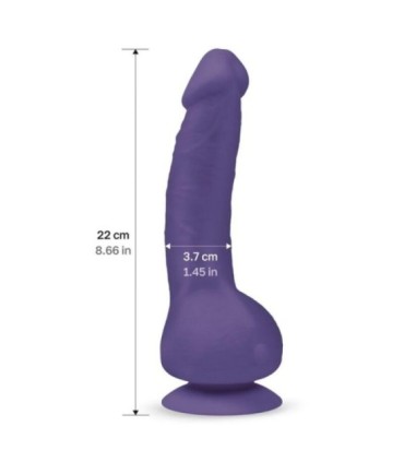 G-VIBE - GREAL 2 VIBRADOR REALÍSTICO VIOLETA