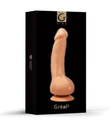 G-VIBE - GREAL 2 VIBRADOR REALÍSTICO NATURAL