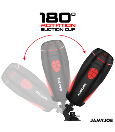 JAMYJOB - PYSTON BASE MASTURBADOR AUTOMÁTICO CON DILDO CONTROL REMOTO