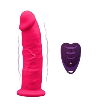 SILEXD - PENE REALÍSTICO MODELO 2 ROSA + CONTROL REMOTO LRS 17 CM