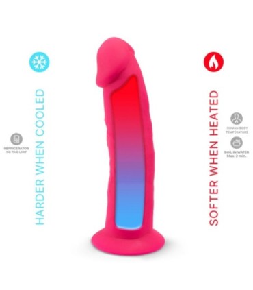 SILEXD - PENE REALÍSTICO MODELO 2 ROSA + CONTROL REMOTO LRS 17 CM