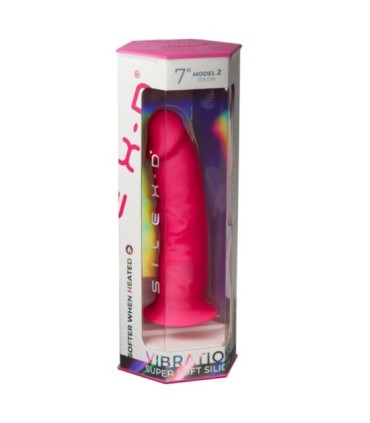 SILEXD - PENE REALÍSTICO MODELO 2 ROSA + CONTROL REMOTO LRS 17 CM