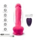 SILEXD - PENE REALÍSTICO MODELO 18 ROSA VIBRACIÓN + CONTROL REMOTO LRS
